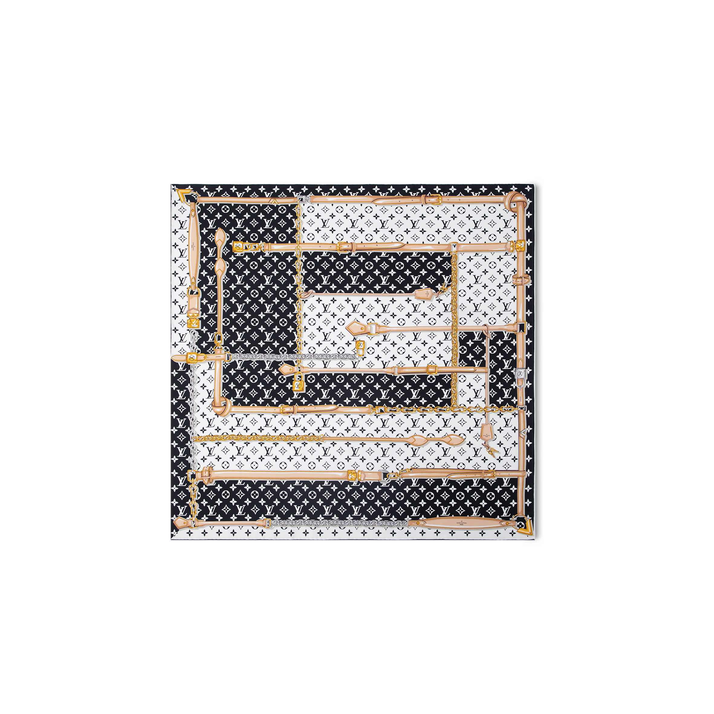 l0vis Vvtt0n monogram confidential square scarf m78667